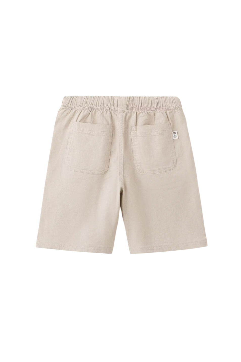 Мальчикам Mango Kids Шорты-бермуды VICTOR из хлопка и льна (цвет ), артикул 27098658 | Фото 2