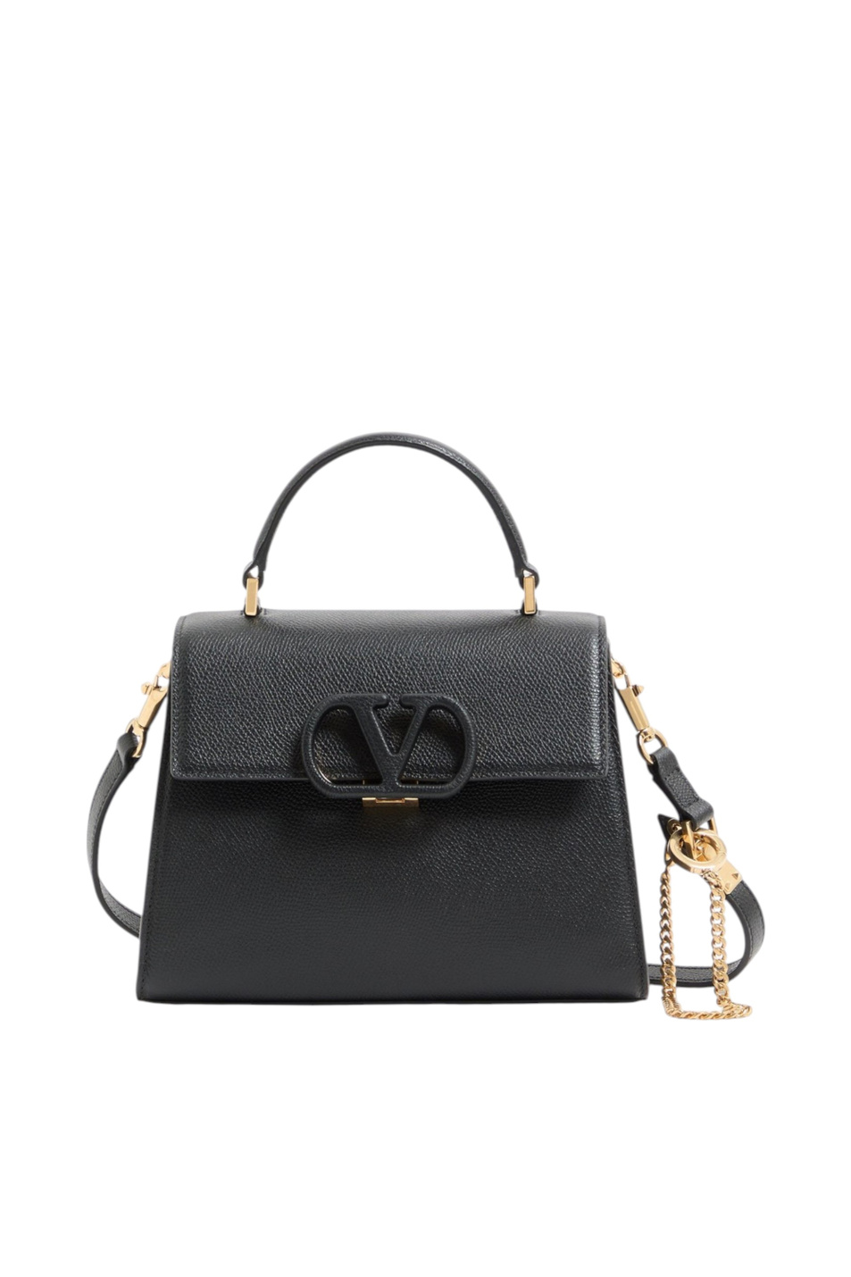 Сумка Vsling из натуральной кожи|Основной цвет:Черный Женский Valentino Сумка Vsling из натуральной кожи (цвет ), артикул 9W2B0T85YCZ | Фото 1