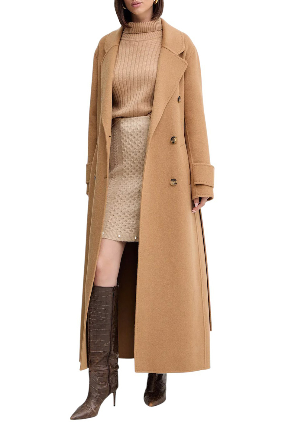 Женский TWINSET Milano Юбка вязаная с бусинами (цвет ), артикул 252AP3044 | Фото 3