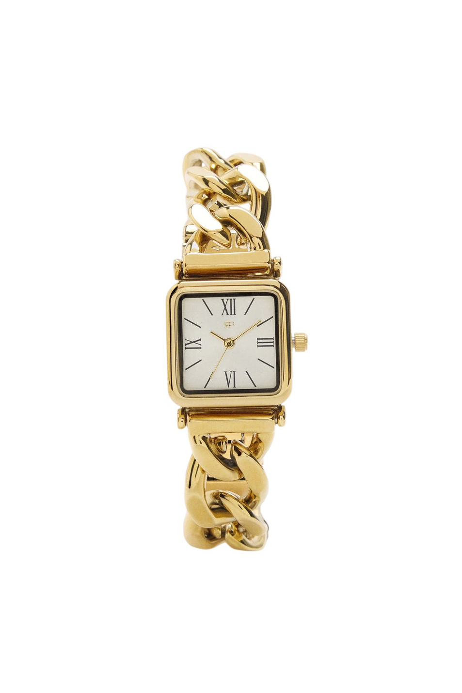 Часы с квадратным циферблатом|Основной цвет:Золотой Женский Parfois Часы с квадратным циферблатом (цвет ), артикул 239356 | Фото 1
