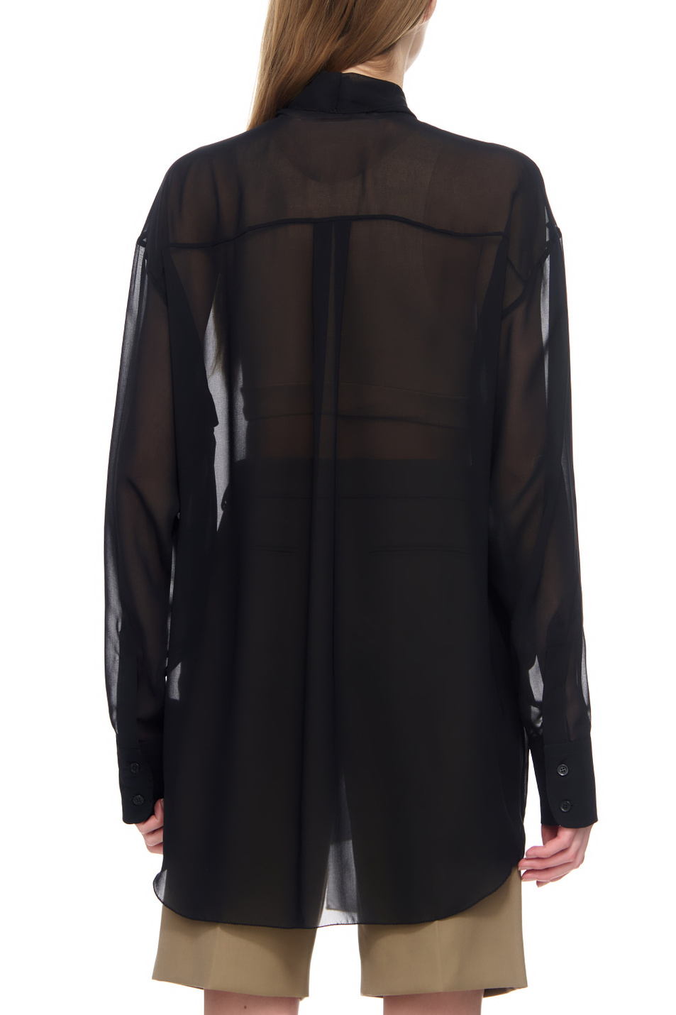 Женский Sportmax Блузка полупрозрачная PIREO (цвет ), артикул 2321960539 | Фото 5