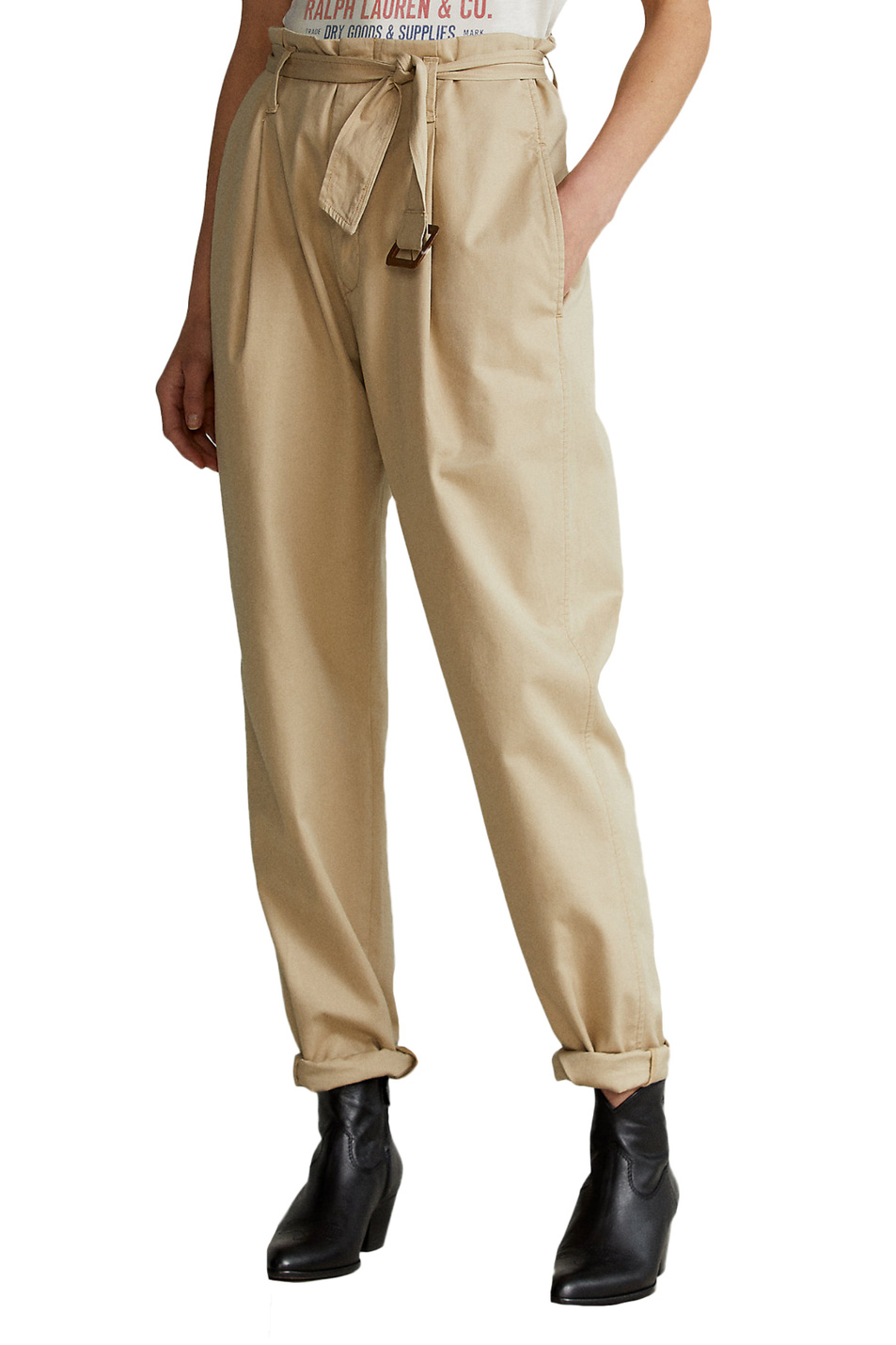Polo Ralph Lauren Брюки из твила с поясом (цвет ), артикул 211752936006 | Фото 3