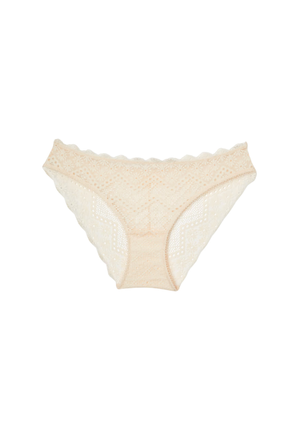 Трусы кружевные ECLIPSE|Основной цвет:Пудровый Женский Etam Трусы кружевные ECLIPSE (цвет ), артикул 6560088 | Фото 1