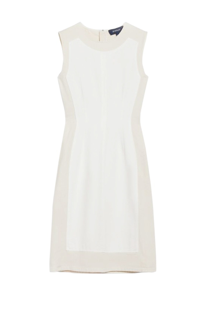 Платье YANG из натурального хлопка|Основной цвет:Белый|Артикул:2412221032 | Фото 1