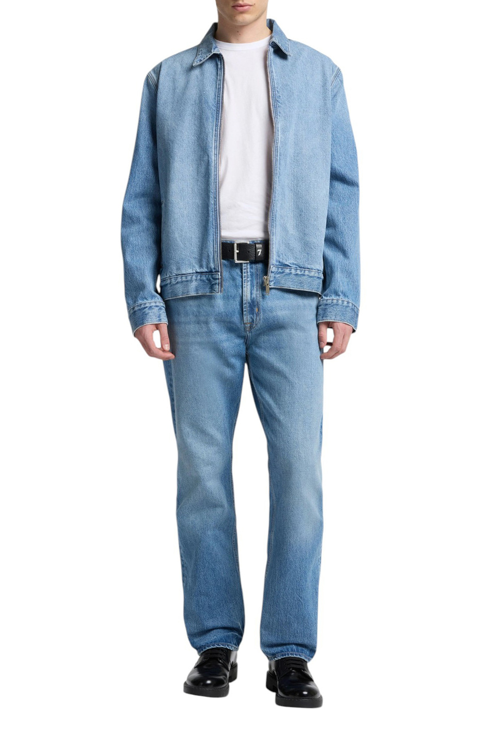 Мужской 7 for all Mankind Джинсы MASON из хлопка (цвет ), артикул 7TD80E35 | Фото 2