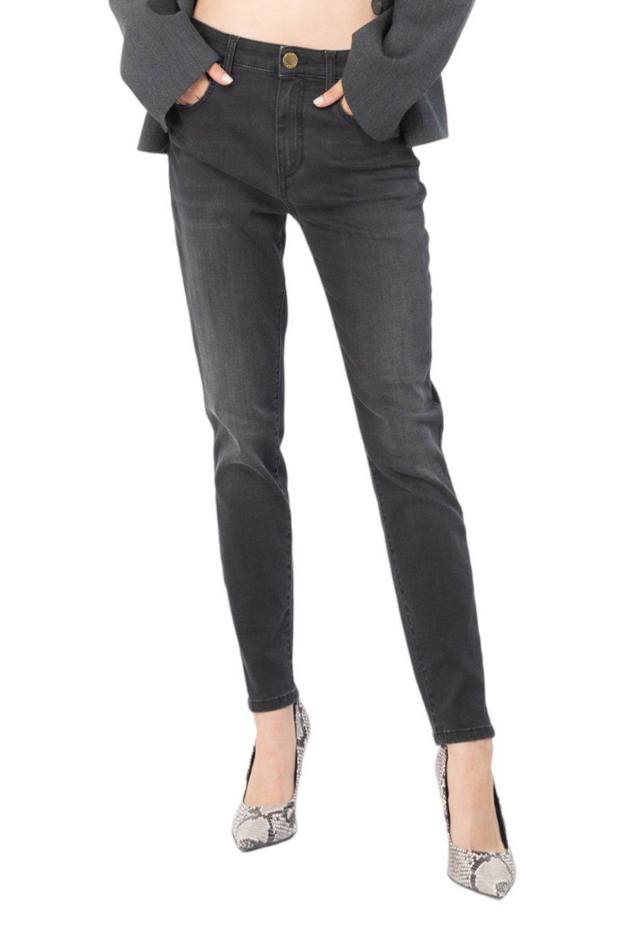 デニム・ジーパン PINKO Women Denim Pants SABRINA 49 Z99 Black Pinko Sabrina Stretch Skinny Jeans In Black | ModeSens
