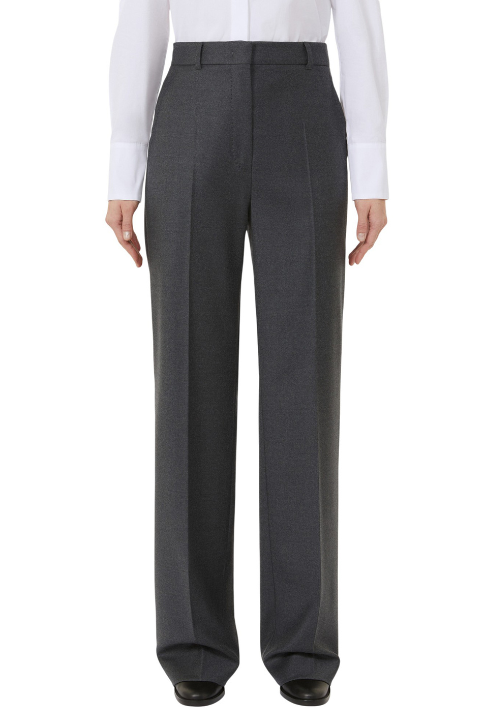 Женский Max Mara Брюки LAMBRO из эластичной шерсти (цвет ), артикул 2526136022 | Фото 3