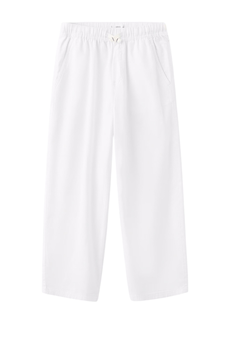 Мальчикам Mango Kids Брюки SKATE из хлопка и льна (цвет ), артикул 27036719 | Фото 1