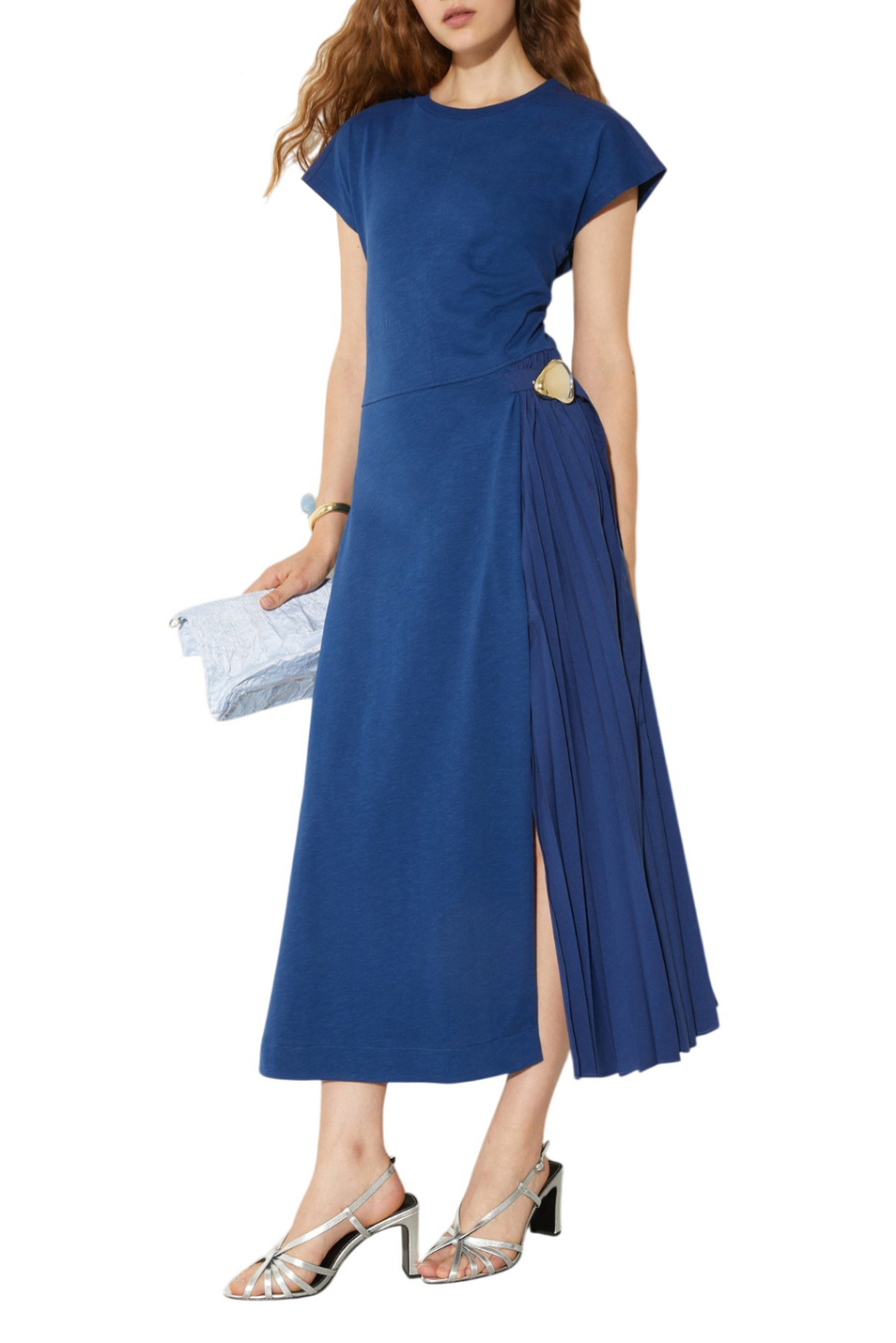 Женский MAX&Co. Платье MCOCOLIBRI из хлопка и льна (цвет ), артикул 2616621044 | Фото 2