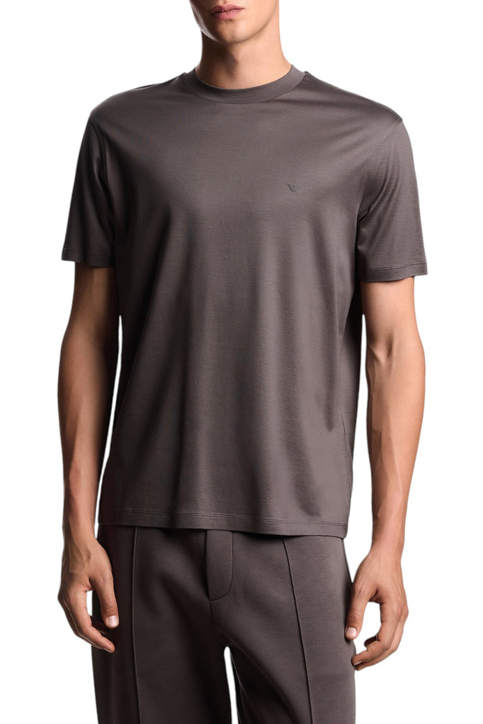 Мужской Emporio Armani Футболка с логотипом (цвет ), артикул EM003137-AF10761 | Фото 3