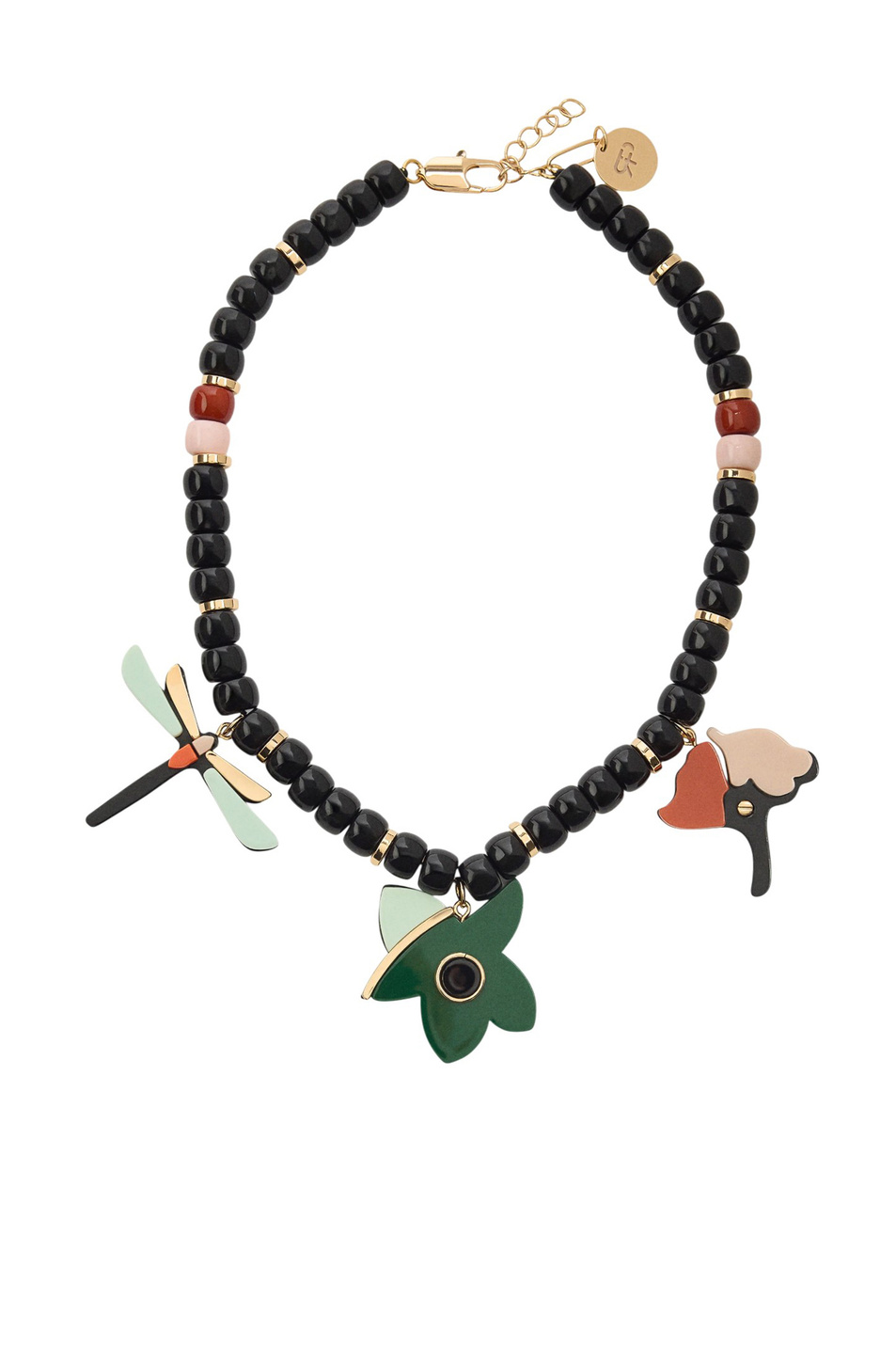 Женский Parfois Ожерелье из бусин с подвесками (цвет ), артикул 244202 | Фото 1