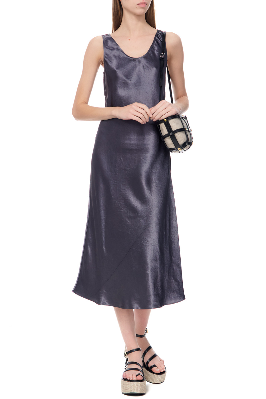 Платье однотонное TALETE|Основной цвет:Фиолетовый|Артикул:2332260136 | Фото 1
