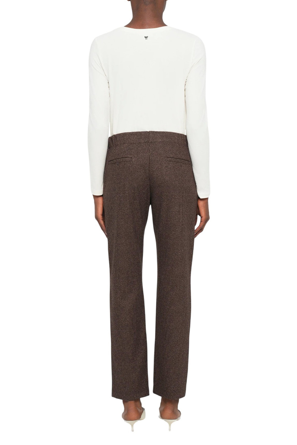 Женский Weekend Max Mara Брюки CORDOBA с эластичным поясом (цвет ), артикул 2525786032 | Фото 5