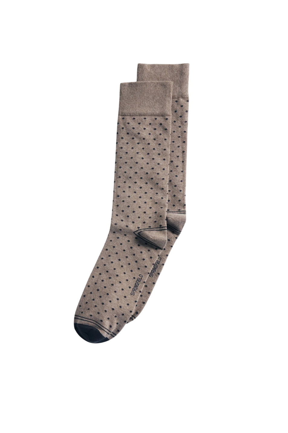 Носки с принтом|Основной цвет:Бежевый Мужской Springfield Носки с принтом (цвет ), артикул 0652108 | Фото 1