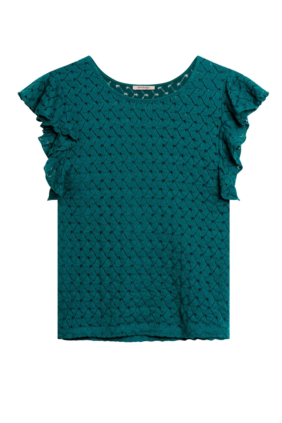 Orsay Кружевная блуза из натурального хлопка (цвет ), артикул 152107 | Фото 1
