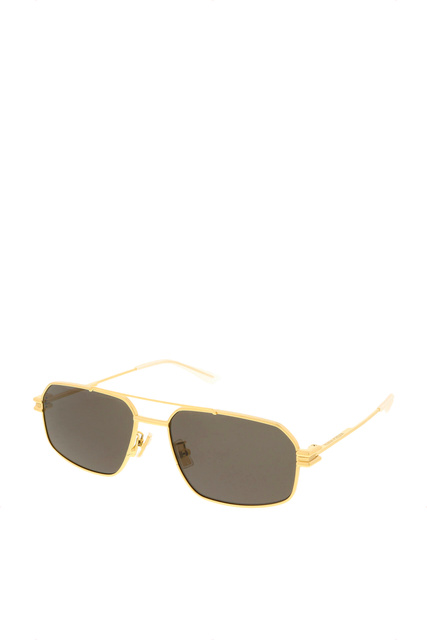 Солнцезащитные очки Bottega Veneta BV1128S|Основной цвет:Золотой|Артикул:BV1128S | Фото 1