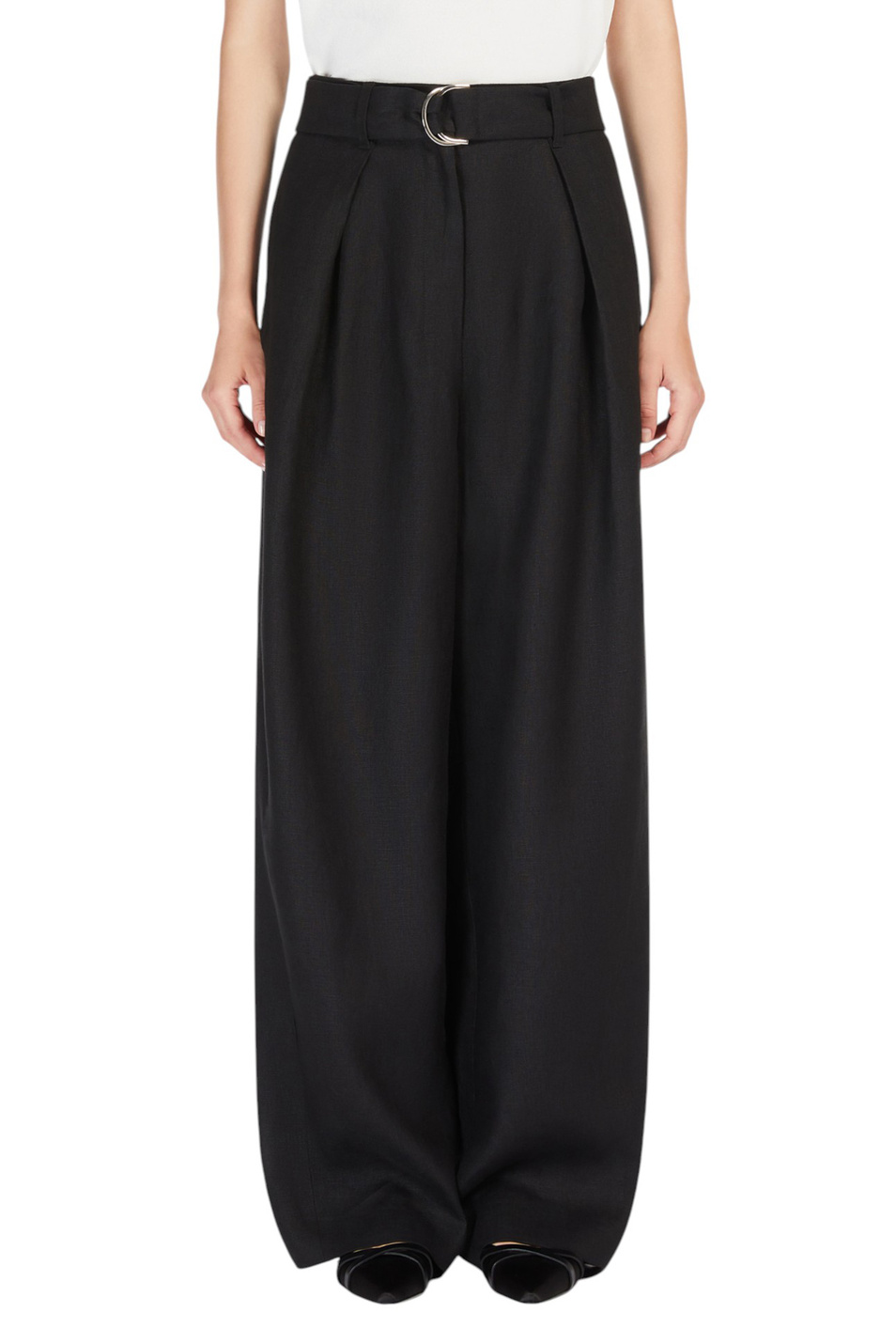Женский Max Mara Брюки JANE с поясом (цвет ), артикул 2519131113 | Фото 3