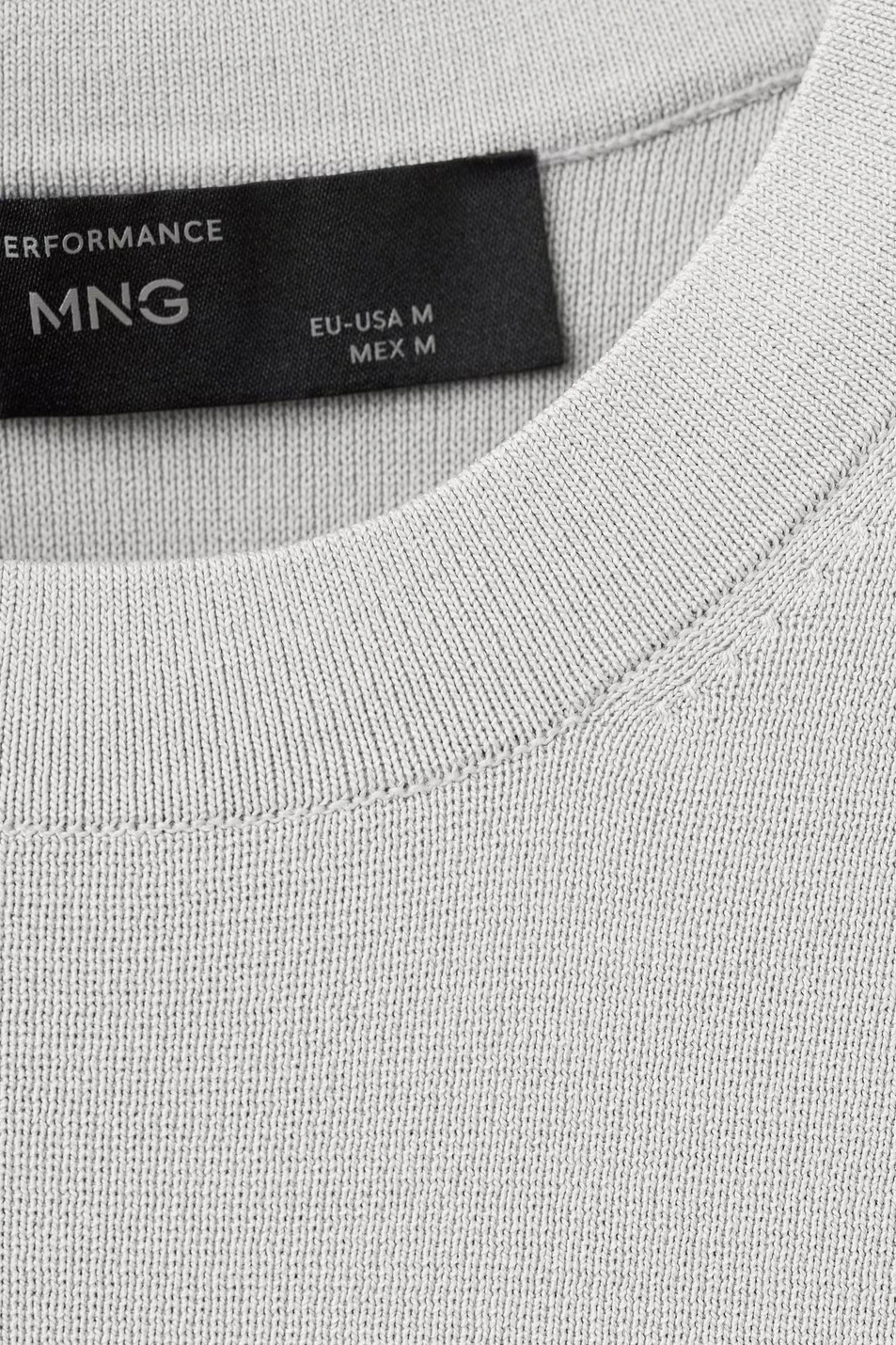 Мужской Mango Man Футболка MILLER однотонная (цвет ), артикул 27074428 | Фото 5