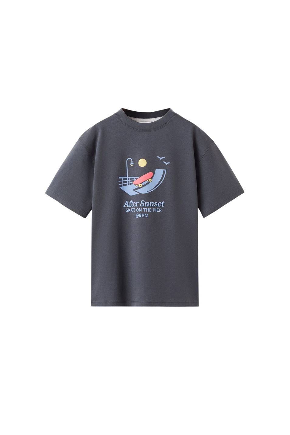 Мальчикам Mango Kids Футболка SKATE из хлопка (цвет ), артикул 27096716 | Фото 1