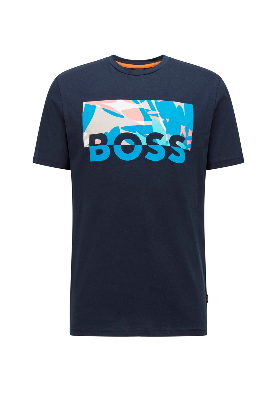 Мужской BOSS Футболка из хлопкового джерси (цвет ), артикул 50469663 | Фото 1