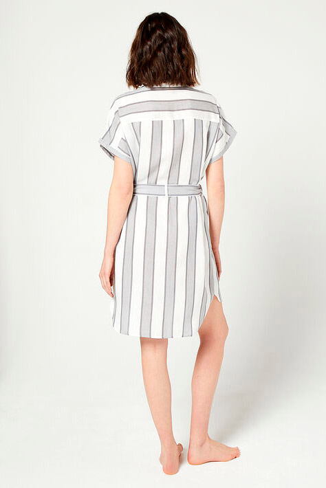 Etam Платье-рубашка в полоску LONGO (цвет ), артикул 6517292 | Фото 4