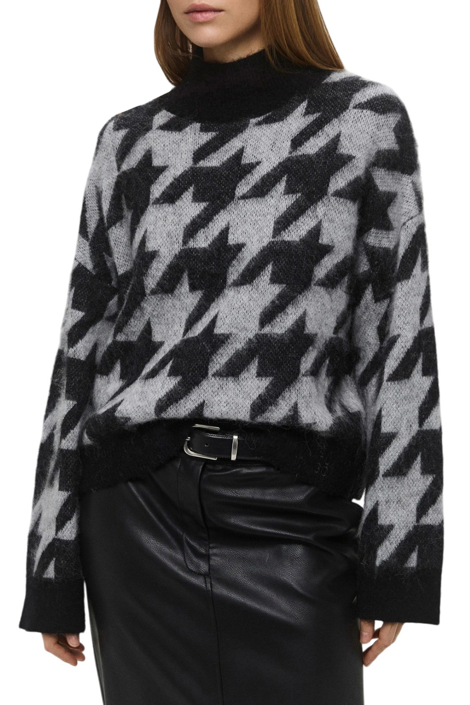 Женский HUGO Свитер Swan с принтом (цвет ), артикул 50548260 | Фото 4