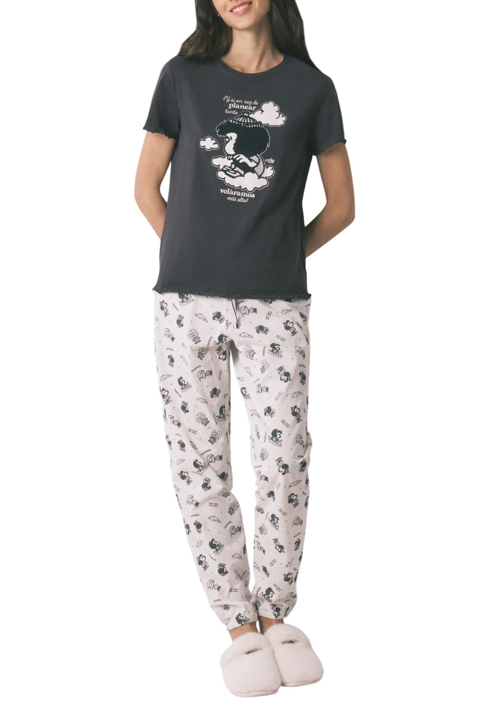 Женский Women'secret Пижама из хлопка с принтом (цвет ), артикул 3133478 | Фото 1