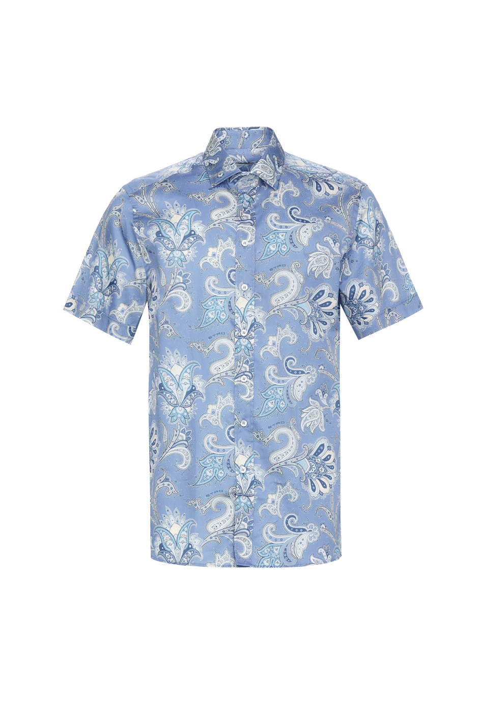 Рубашка из хлопка|Основной цвет:Голубой Мужской Etro Рубашка из хлопка (цвет ), артикул MRIB000399SA5F2X0880 | Фото 1