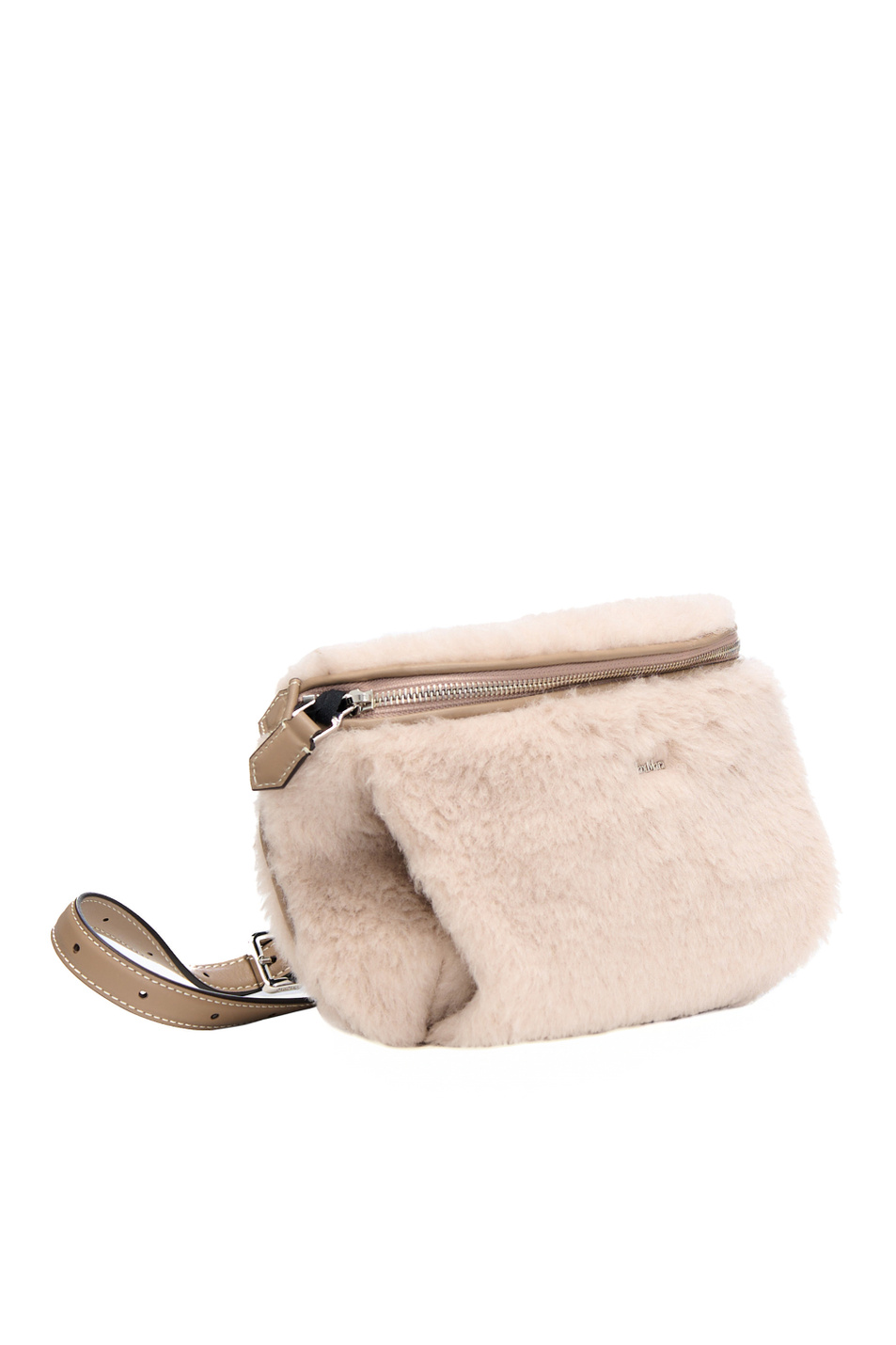Женский Max Mara Сумка TEDDYBANANE1 из искусственного меха (цвет ), артикул 2424516282 | Фото 2