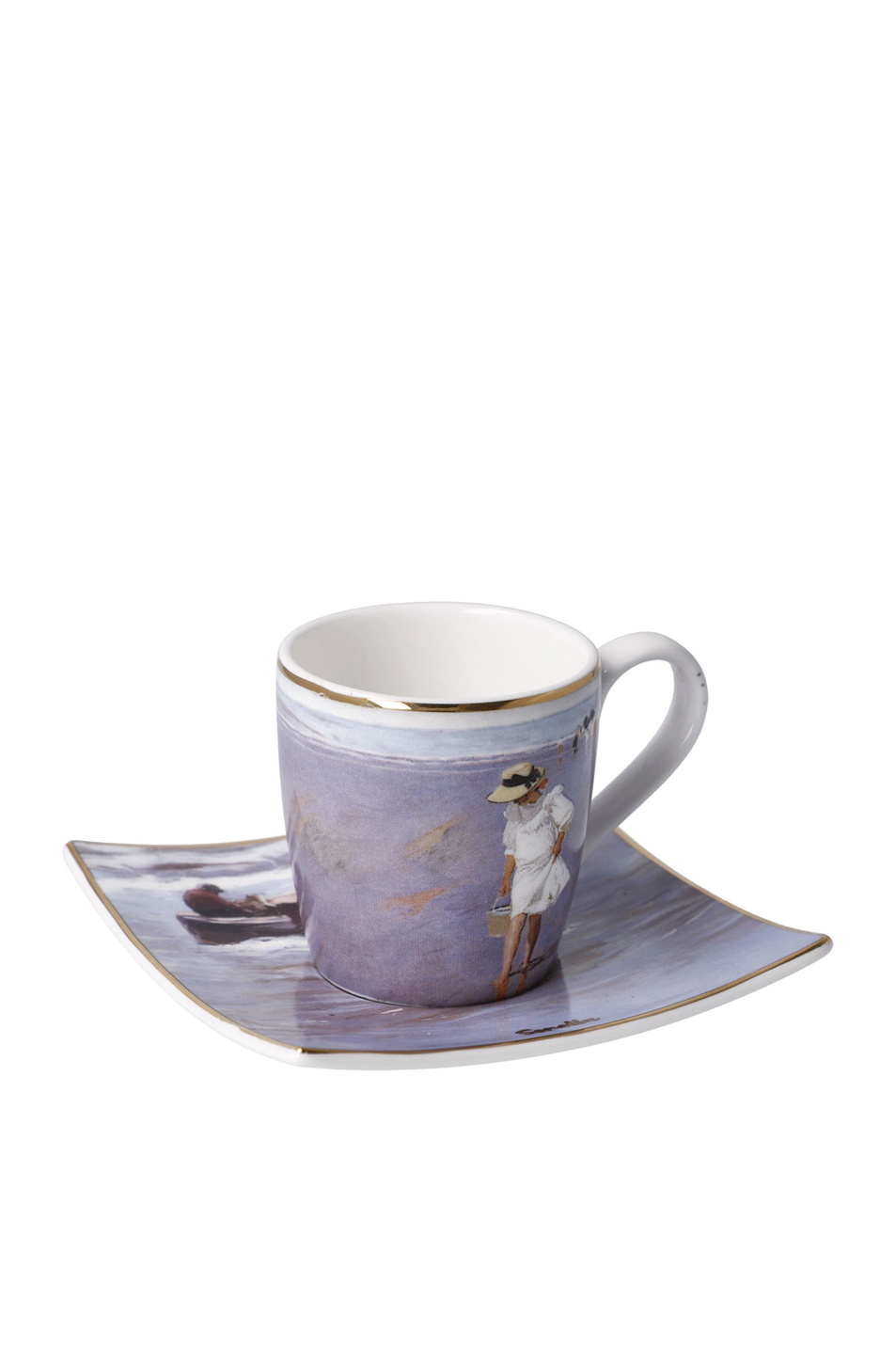 Goebel Чашка для эспрессо с блюдцем "После заката" (цвет ), артикул 67-018-07-1 | Фото 1