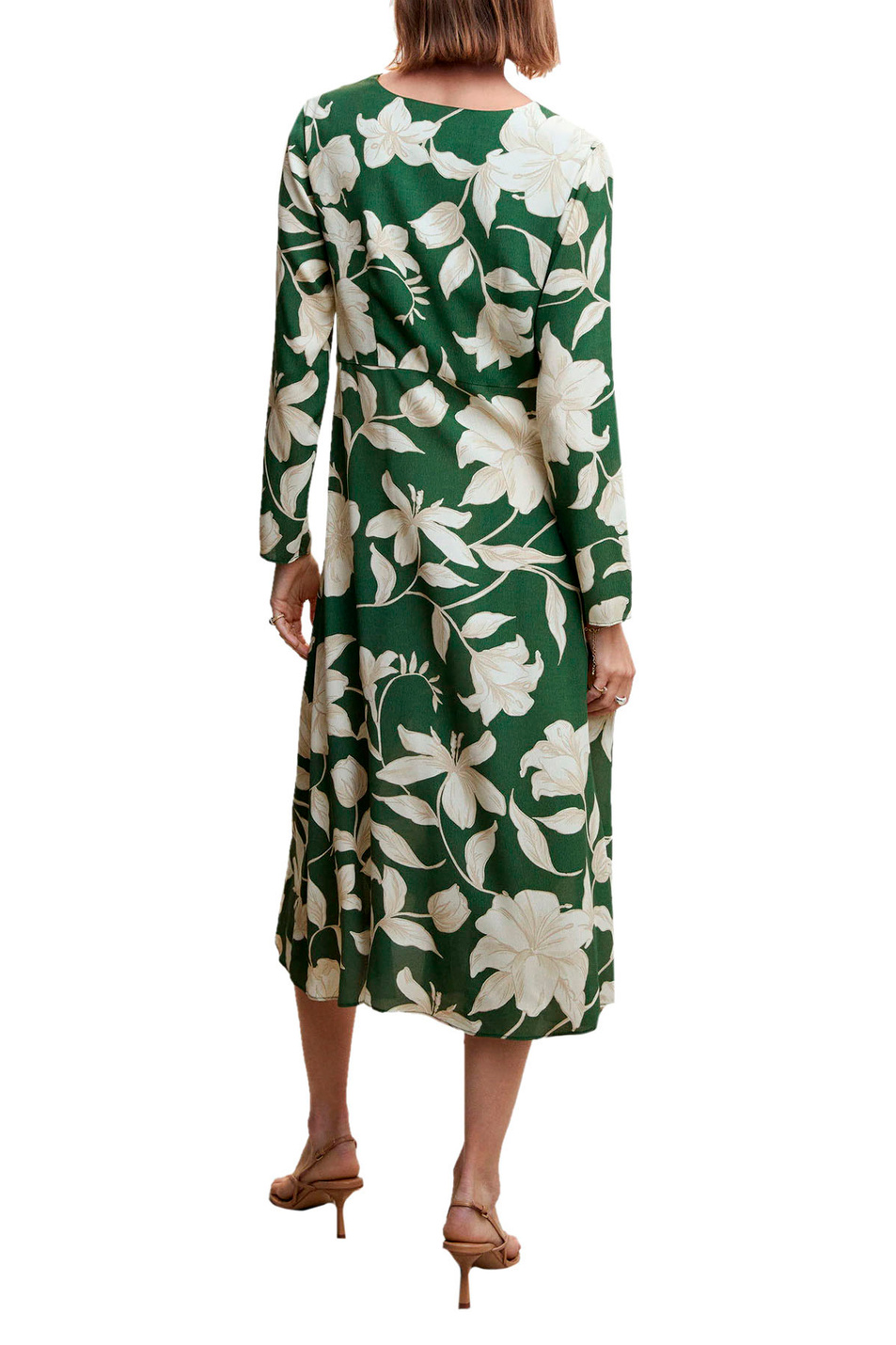 Женский Mango Платье GRASS с цветочным принтом (цвет ), артикул 47075856 | Фото 4