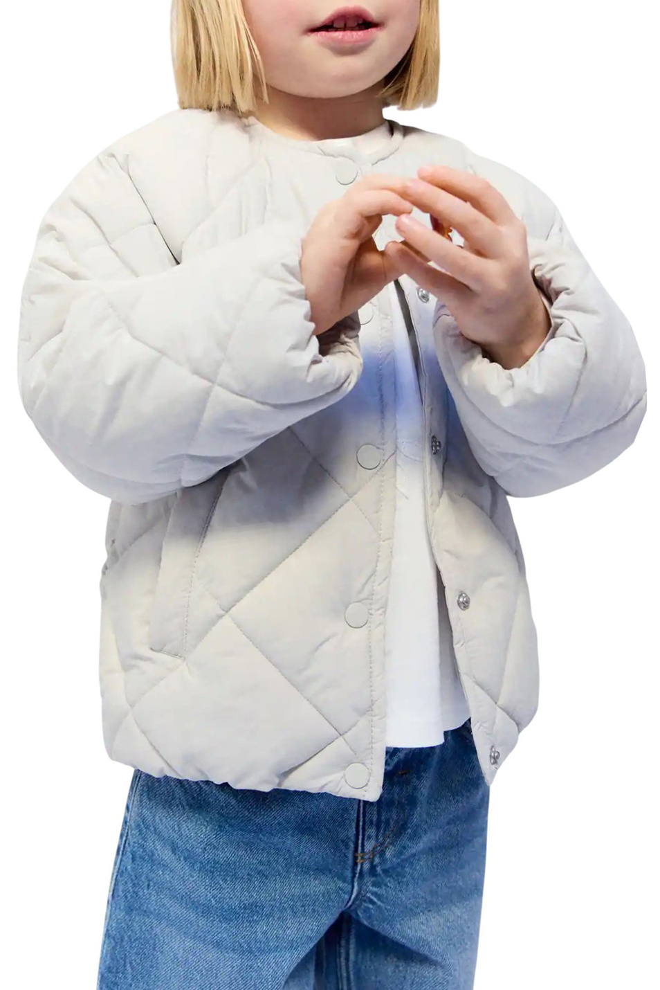 Девочкам Mango Kids Куртка MAR стеганая (цвет ), артикул 27073335 | Фото 3