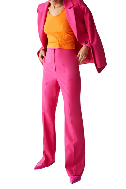 Расклешенные брюки ACINO|Основной цвет:Розовый|Артикул:2371310131 | Фото 2