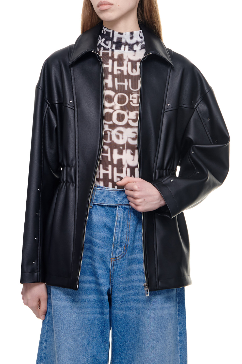Женский HUGO Куртка из искусственной кожи (цвет ), артикул 50505060 | Фото 3