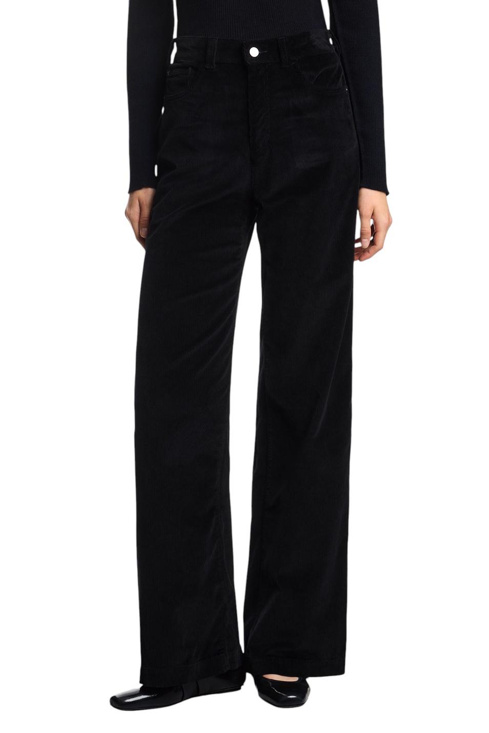 Женский Emporio Armani Брюки из вельвета (цвет ), артикул EW000749-AF17028 | Фото 3