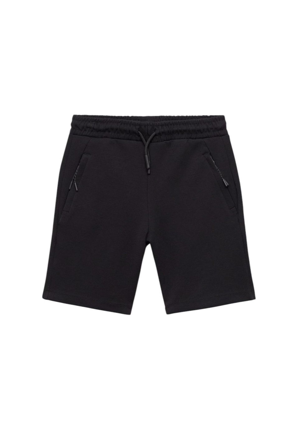 Мальчикам Mango Kids Шорты-бермуды ZIPSHORT из хлопка (цвет ), артикул 87037704 | Фото 1