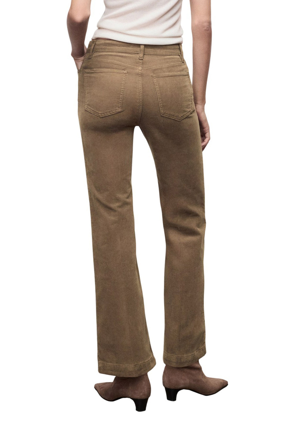 Брюки JOLENEP вельветовые|Основной цвет:Бежевый Женский Mango Брюки JOLENEP вельветовые (цвет ), артикул 17057771 | Фото 4