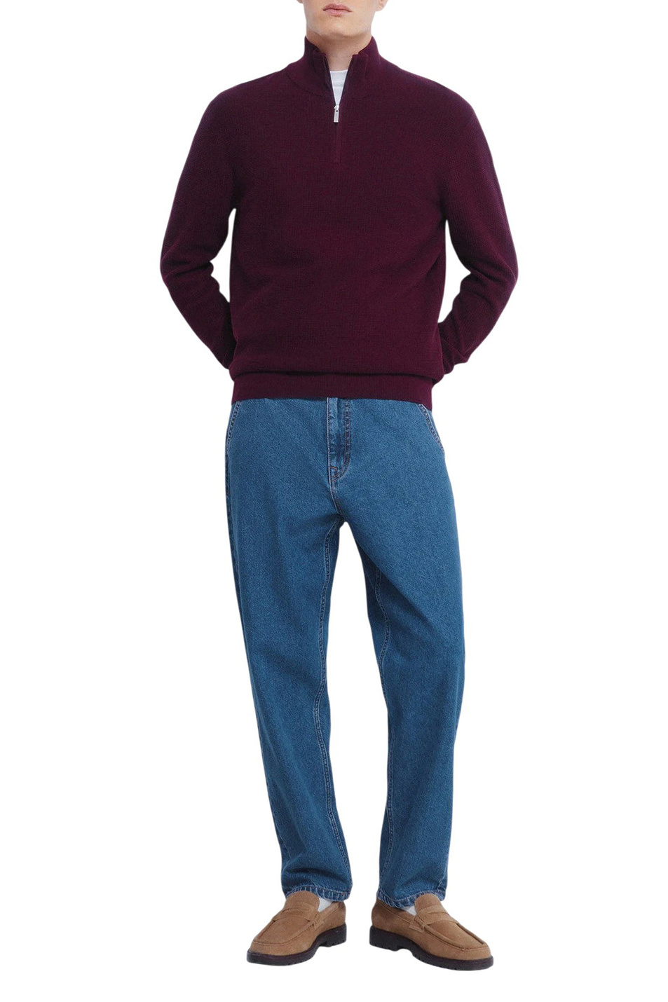 Мужской Springfield Джемпер с застежкой-молнией (цвет ), артикул 1402519 | Фото 2