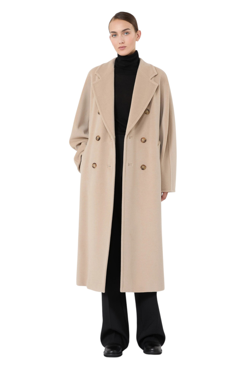 Женский Max Mara Пальто MADAME из шерсти и кашемира (цвет ), артикул 2621018010 | Фото 2