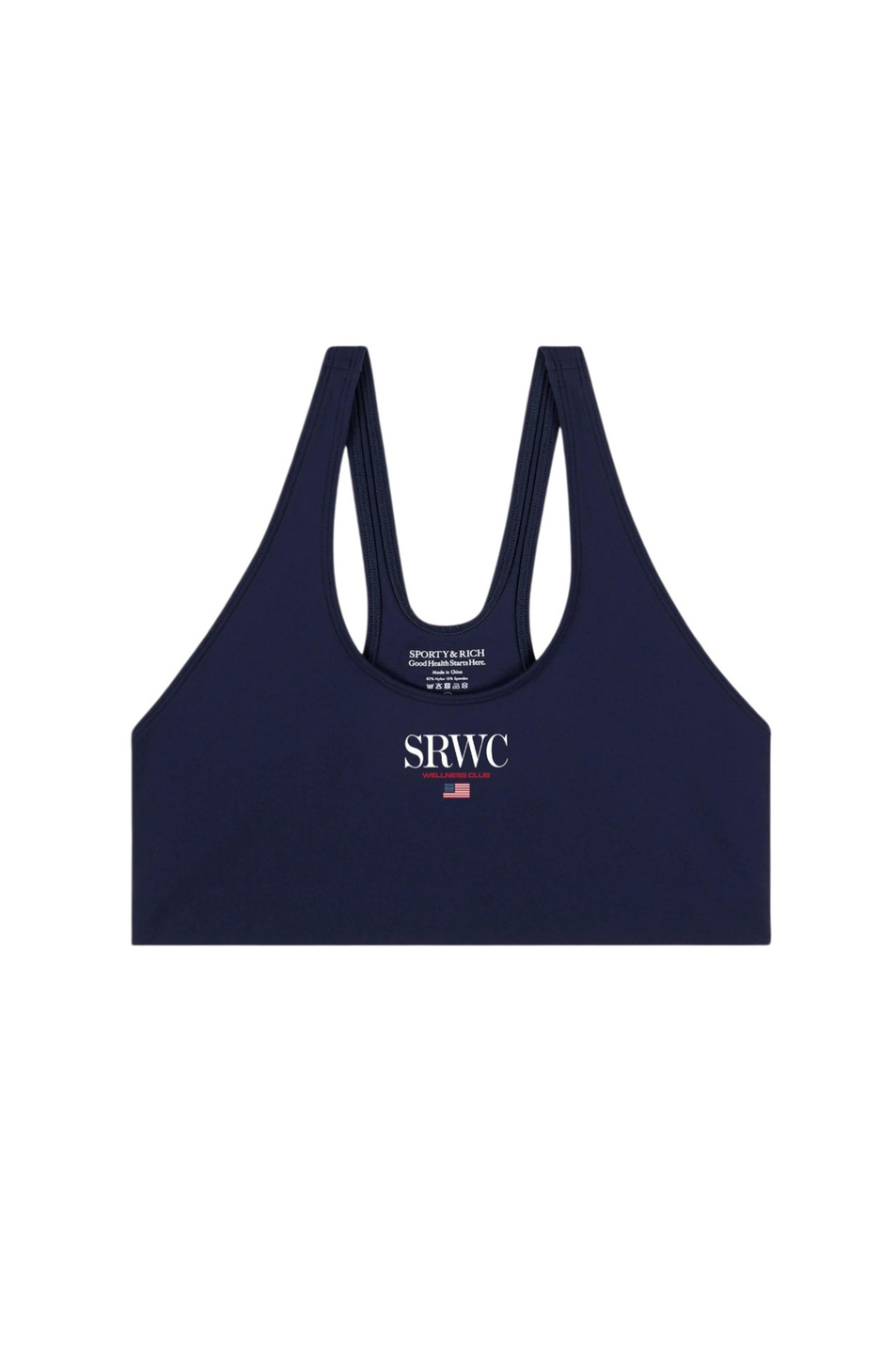 Женский Sporty & Rich Топ Nautical с логотипом (цвет ), артикул TO00363177BL106 | Фото 1