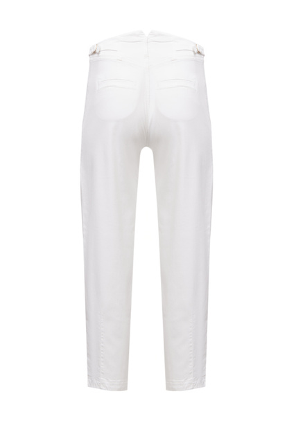 Укороченные брюки GALILEA|Основной цвет:Белый|Артикул:71310121 | Фото 2