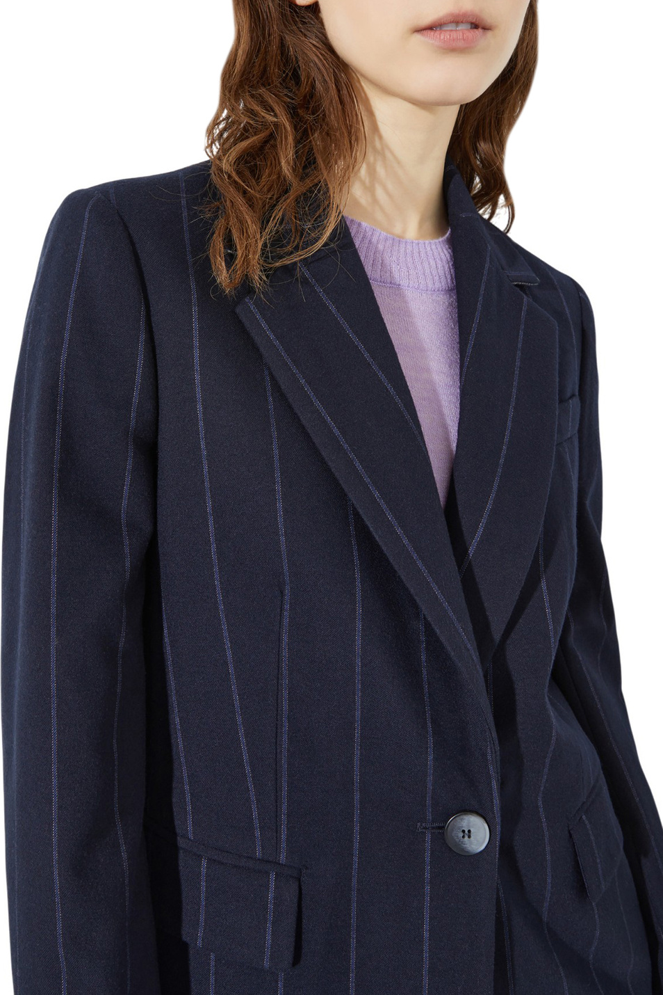 Женский MAX&Co. Пиджак VELINA в тонкую полоску (цвет ), артикул 2526046033 | Фото 5