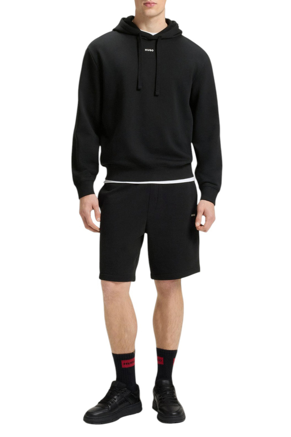 Мужской HUGO Шорты Dayono из хлопка (цвет ), артикул 50530696 | Фото 2