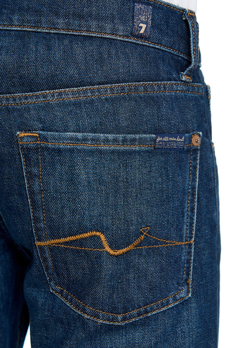 Мужской 7 for all Mankind Джинсы из эластичного хлопка (цвет ), артикул JSSCE150RM | Фото 6
