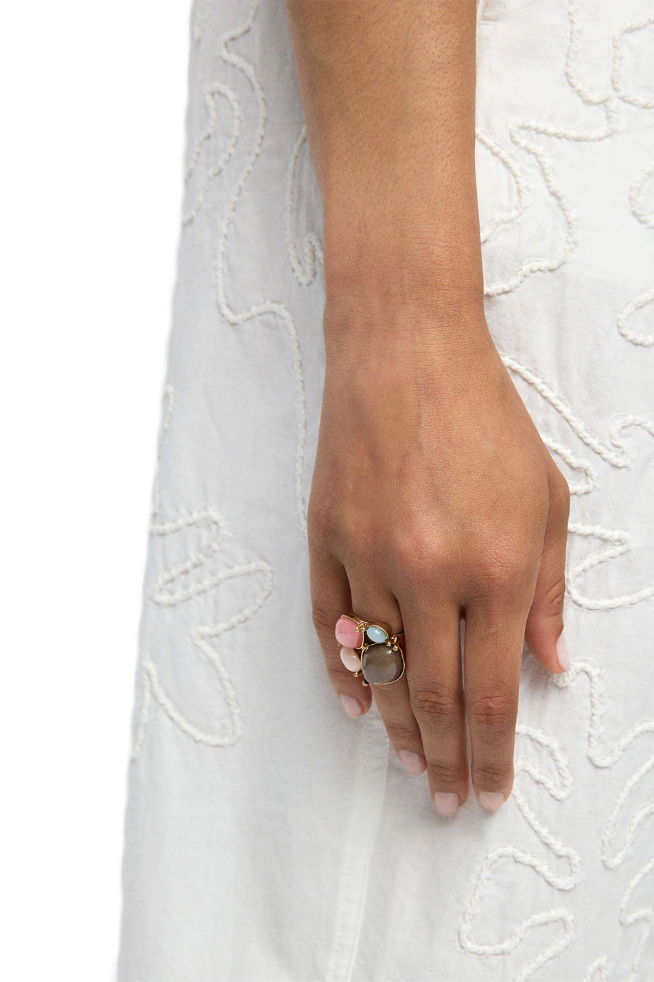 Женский Parfois Кольцо с камнями (цвет ), артикул 232504 | Фото 3