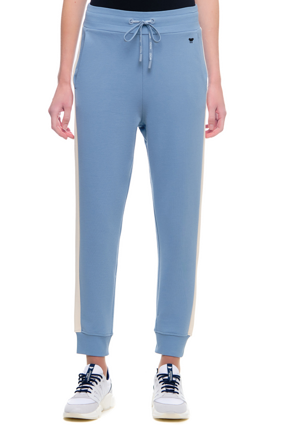 Женский Weekend Max Mara Брюки SALVO из натурального хлопка (цвет ), артикул 2357810437 | Фото 4