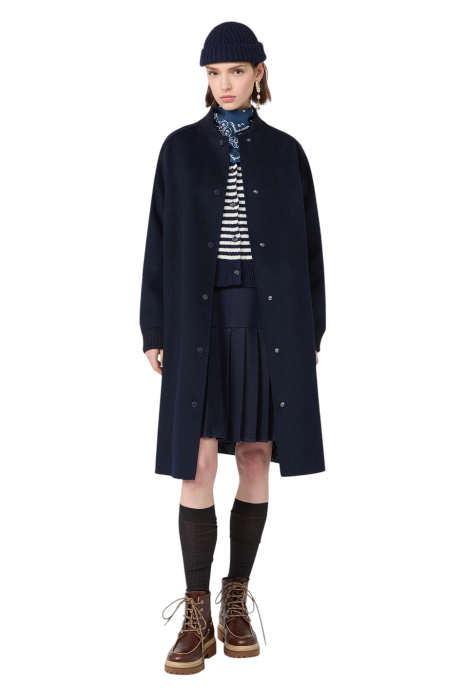 Женский Weekend Max Mara Пальто ABBONO с поясом (цвет ), артикул 2625496032 | Фото 2