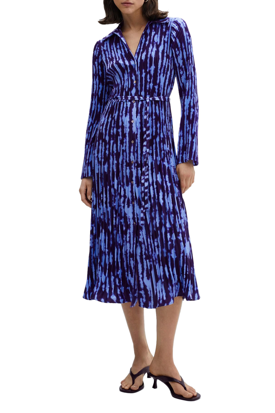 Женский Mango Платье-рубашка THEA6 с поясом (цвет ), артикул 67085740 | Фото 2