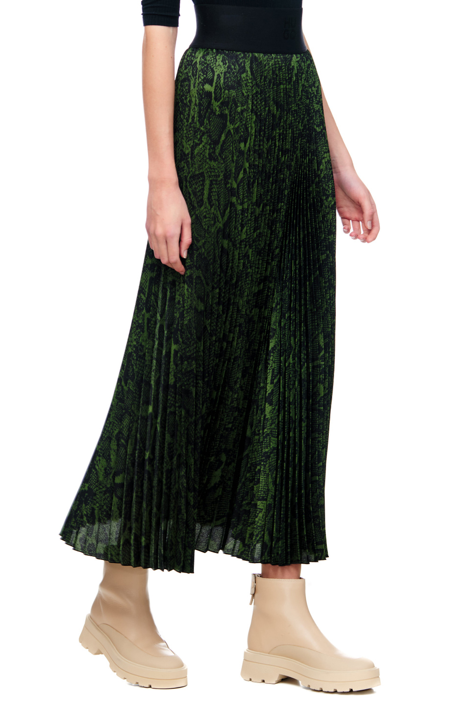 HUGO Плиссированная юбка с эластичным поясом (цвет ), артикул 50478255 | Фото 5