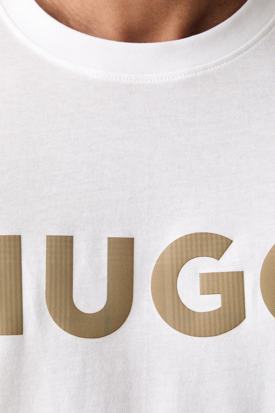 Мужской HUGO Футболка Dulivio_U263 из хлопка с логотипом (цвет ), артикул 50564790 | Фото 7